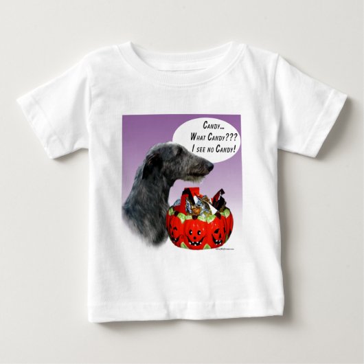 Schots Deerhound Halloween Snoep (Voorkant)