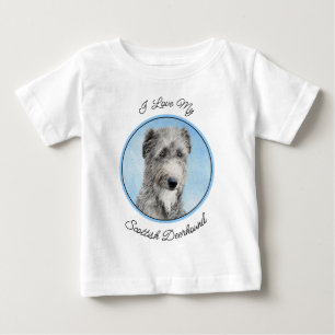 Schots Deerhound Schilderij - Originele hondenkuns