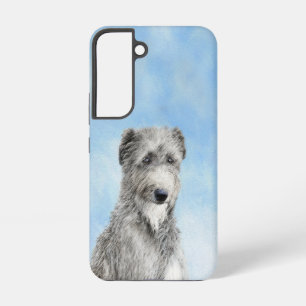 Schots Deerhound Schilderij - Originele hondenkuns Samsung Galaxy Hoesje