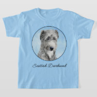Schots Deerhound Schilderij - Originele hondenkuns