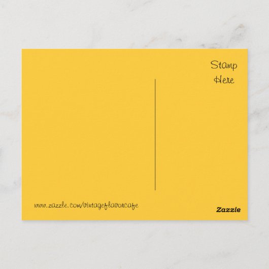  Schots "Dog"-label - briefkaart (Achterkant)