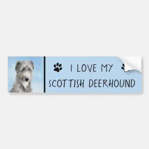 Schots driekleurig schilderen - Kute Original Dog Bumpersticker