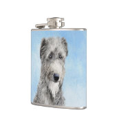 Schots driekleurig schilderen - Kute Original Dog Heupfles (Links)