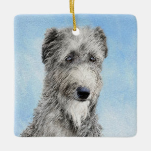 Schots driekleurig schilderen - Kute Original Dog  Keramisch Ornament