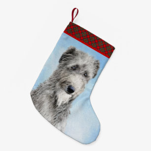Schots driekleurig schilderen - Kute Original Dog  Kleine Kerstsok