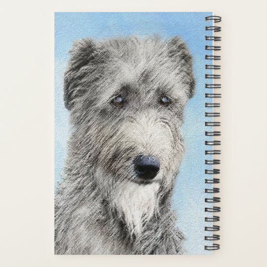 Schots driekleurig schilderen - Kute Original Dog  Planner (Achterkant)