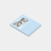 Schots driekleurig schilderen - Kute Original Dog  Post-it® Notes (Schuin)