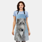 Schots driekleurig schilderen - Kute Original Dog Schort (Gedragen)
