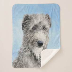 Schots driekleurig schilderen - Kute Original Dog Sherpa Deken