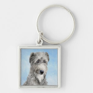 Schots driekleurig schilderen - Kute Original Dog Sleutelhanger