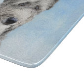 Schots driekleurig schilderen - Kute Original Dog  Snijplank (Hoek)