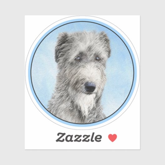 Schots driekleurig schilderen - Kute Original Dog Sticker (Vel)