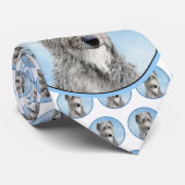 Schots driekleurig schilderen - Kute Original Dog Stropdas (Opgerold)