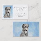 Schots driekleurig schilderen - Kute Original Dog  Visitekaartje (Voorkant / Achterkant)