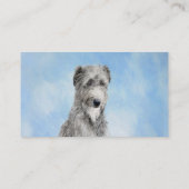 Schots driekleurig schilderen - Kute Original Dog  Visitekaartje (Achterkant)