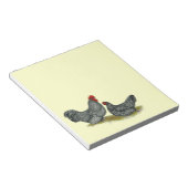 Schots Dumpy Chickens Notitieblok (Schuin)