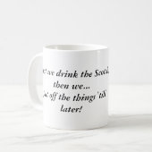 Schots eerst! koffiemok (Voorkant links)