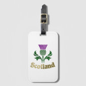 Schots embledikant bagagelabel (Voorkant (verticaal))