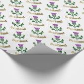 Schots embledikant cadeaupapier (Hoek)