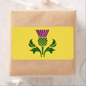 Schots embledikant etiket (Insitu)