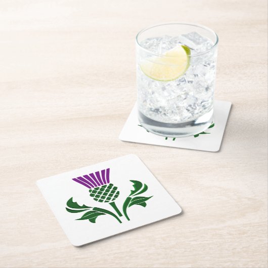 Schots embledikant kartonnen onderzetters (Insitu)