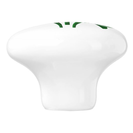 Schots embledikant keramische knop (Zijkant)