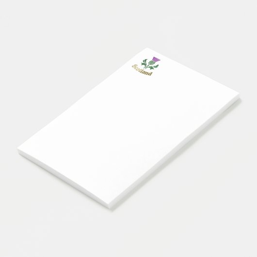 Schots embledikant post-it® notes (Schuin)