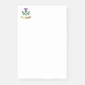 Schots embledikant post-it® notes (Voorkant)