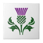 Schots embledikant tegeltje (Voorkant)