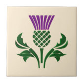 Schots embledikant tegeltje (Voorkant)