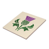 Schots embledikant tegeltje (Zijkant)