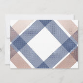 Schots en Mannen van de Varkensdag Kaart (Achterkant)