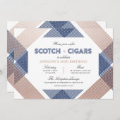 Schots en Mannen van de Varkensdag Kaart (Voorkant / Achterkant)