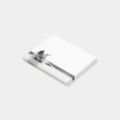 Schots flinterkattekatje supergeluid post-it® notes (Schuin)