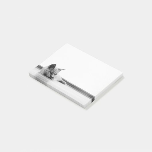 Schots flinterkattekatje supergeluid post-it® notes (Schuin)