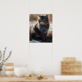 Schots Fold Art Print Poster (Keuken)