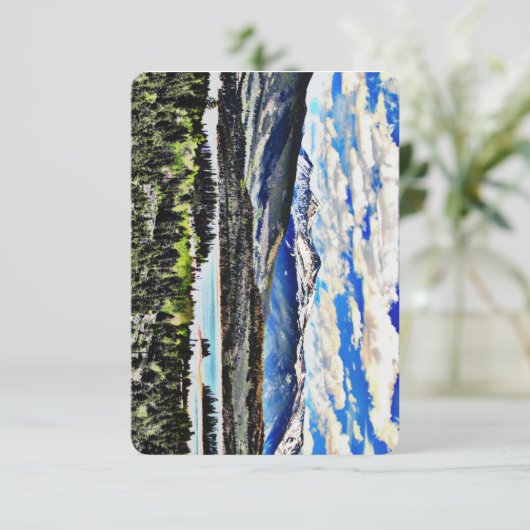 Schots gedicht Verjaardag Kaart (Staand voorkant)