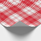 Schots geruit cadeaupapier (Hoek)