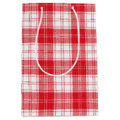 Schots geruit medium cadeauzakje (Voorkant)
