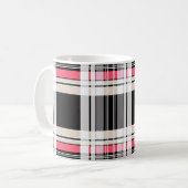 Schots geruit, tartan koffiemok (Voorkant links)