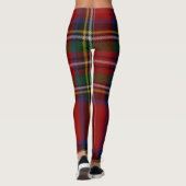 Schots geruite tartan-patroonkleur leggings (Achterkant)