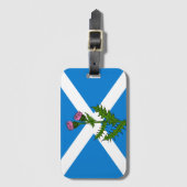 Schots heistel bagagelabel (Voorkant (verticaal))