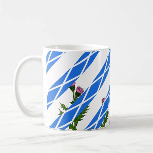 Schots heistel koffiemok (Links)