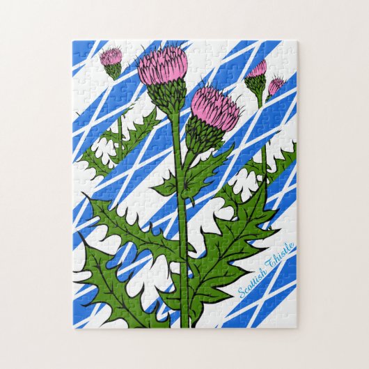 Schots heistel legpuzzel (Verticaal)