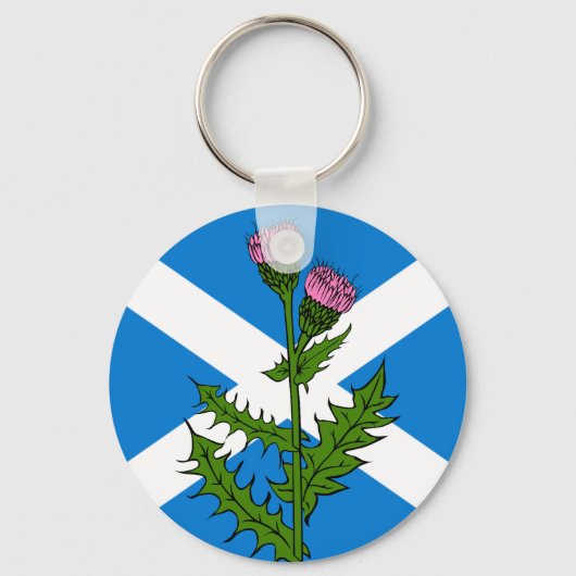 Schots heistel sleutelhanger (Voorkant)