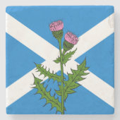 Schots heistel stenen onderzetter (Voorkant)