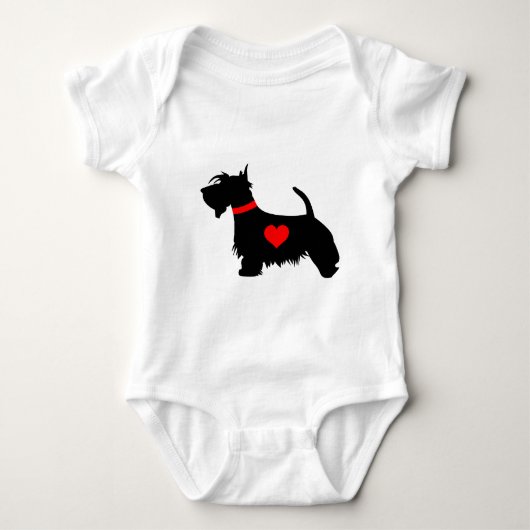 Schots-hondhardekreeper/kweek Romper (Voorkant)