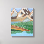 Schots hoogland 3 canvas (Voorkant)