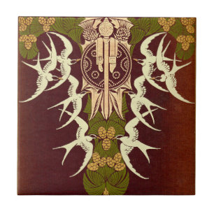 Schots hoogland Antiek Book Hoesje Tegeltje