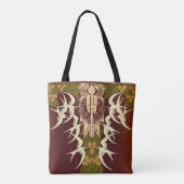 Schots hoogland Antiek Book Hoesje Tote Bag (Achterkant)